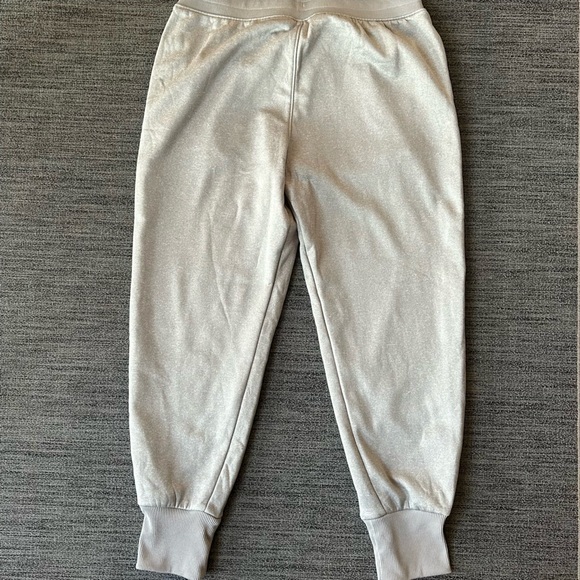 Women's UA Rival Fleece Joggers Light Grey Size Small - Picture 4 of 6